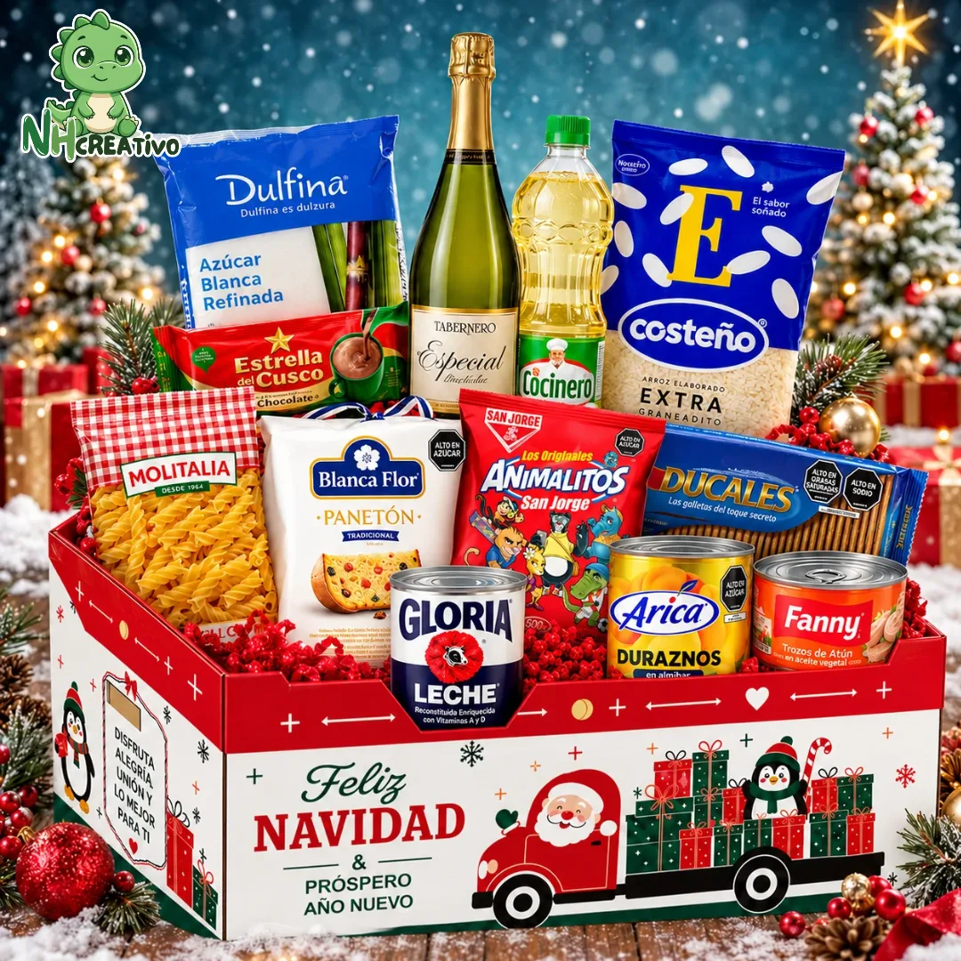 Canasta Navideña Corporativa 002, canastas navideñas corporativas