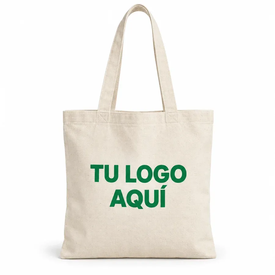 Bolsas de tela personalizadas (tote bag) con logo — NH Creativo