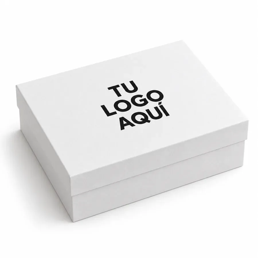 Caja box personalizada con logo — NH Creativo