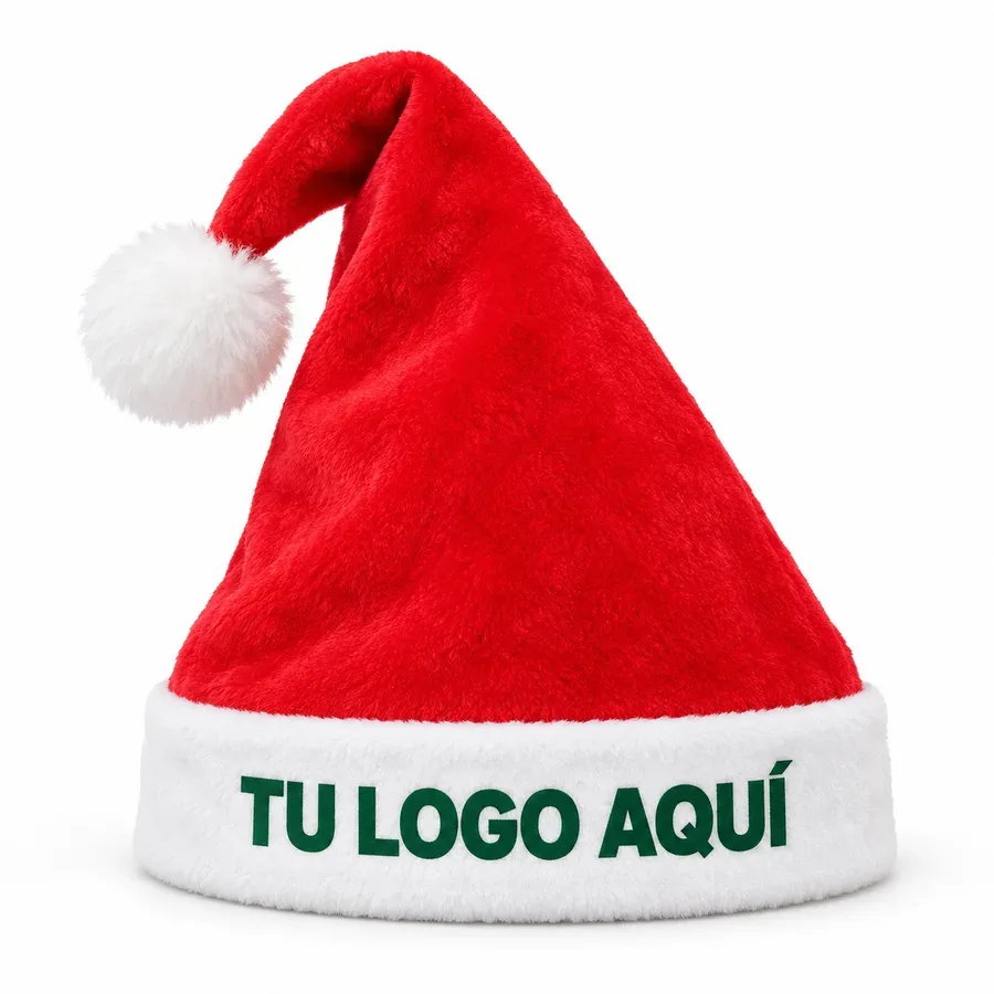 Gorro navideño personalizado con logo — NH Creativo