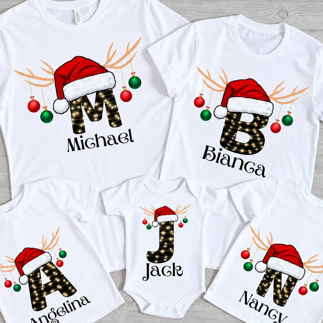 Polos navideños personalizados personalizado con logo — NH Creativo, Lima