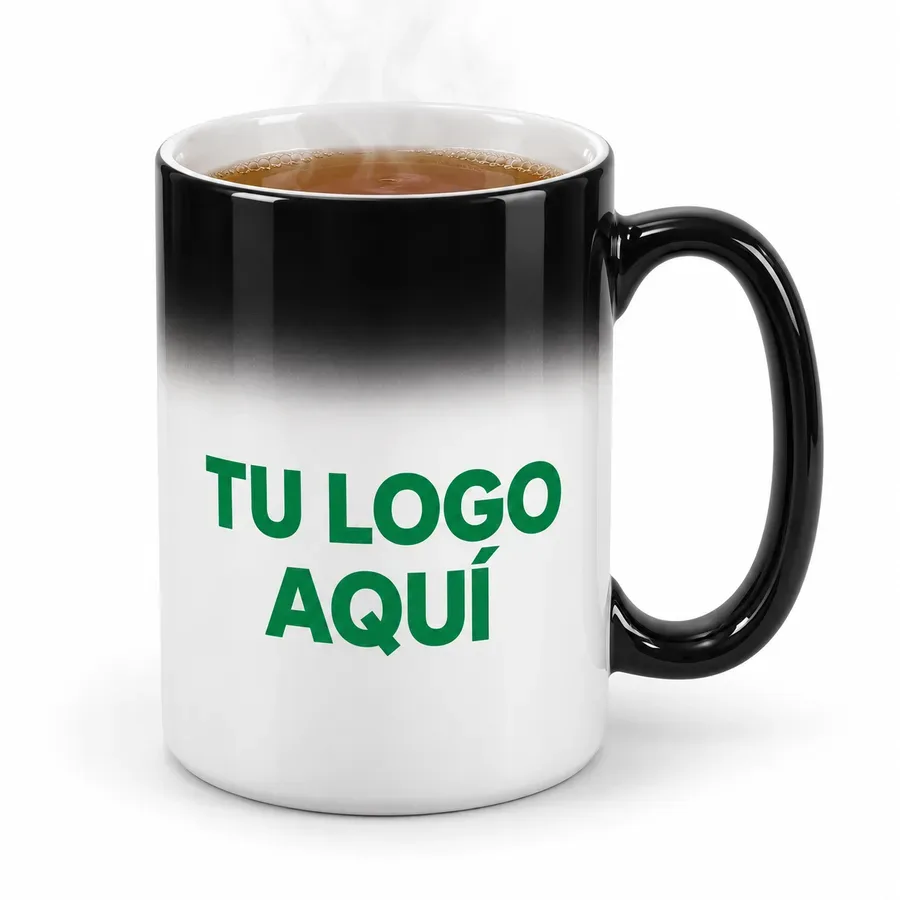 Taza mágica 15 oz con logo — NH Creativo